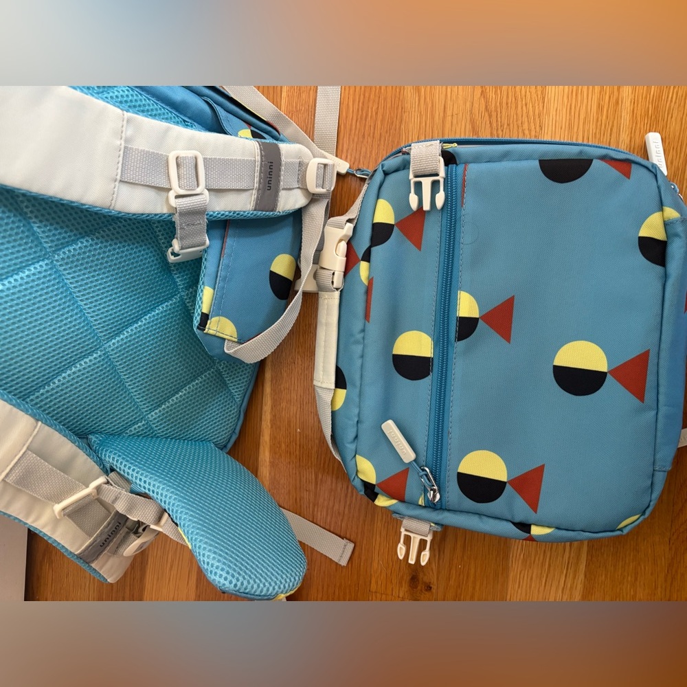 Uninni backpack & lunchbox set kids unisex patterned new - Picture 5 of 6